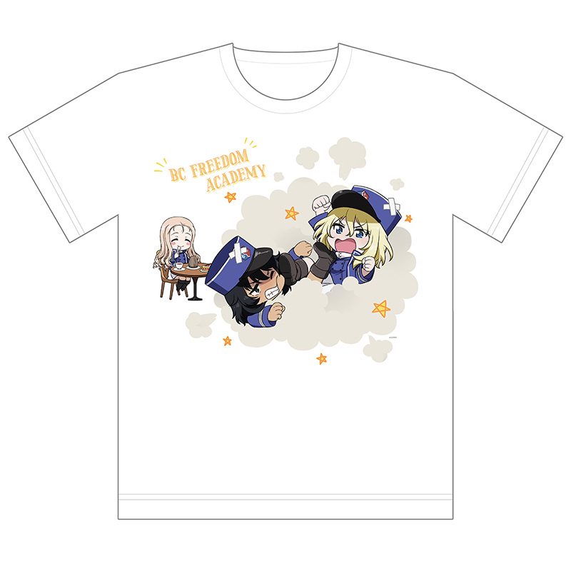 ガールズ＆パンツァー 最終章]フルカラーTシャツ（BC自由学園