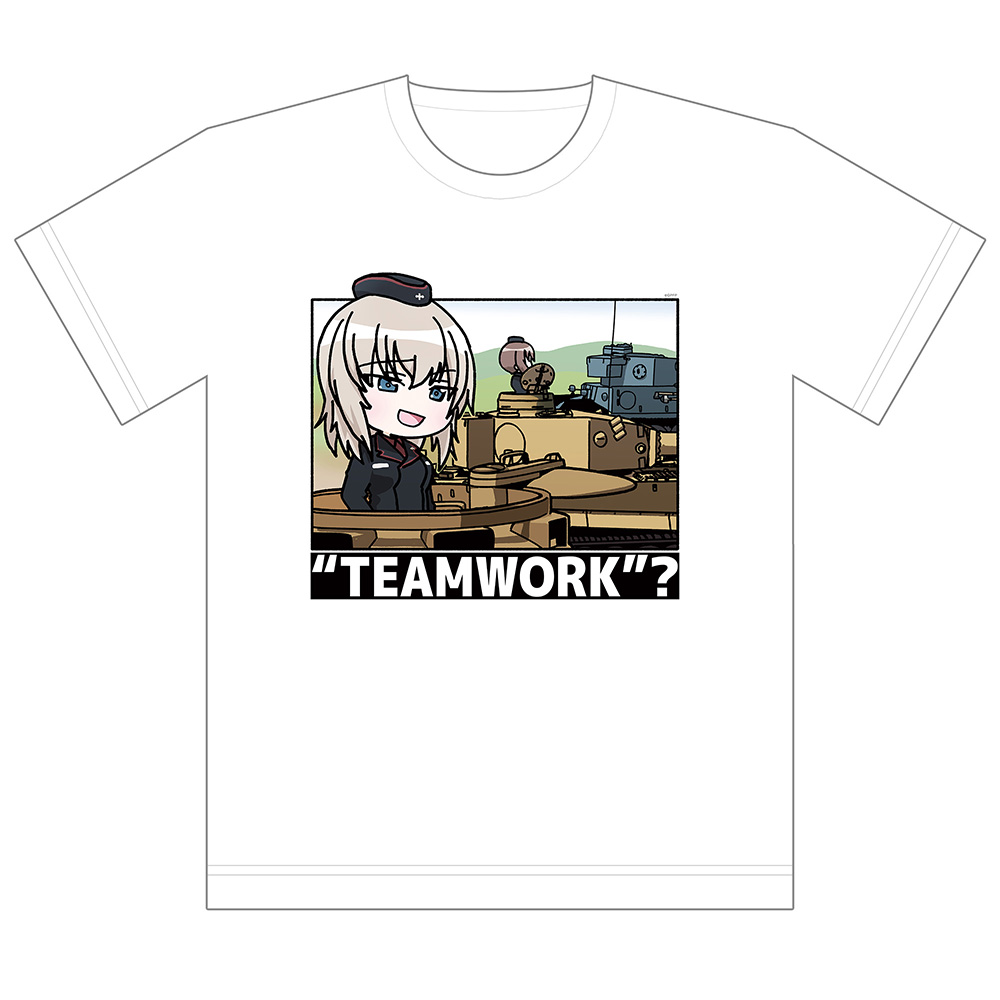 ガールズ＆パンツァー 最終章]Tシャツ（逸見エリカ／チームワーク）