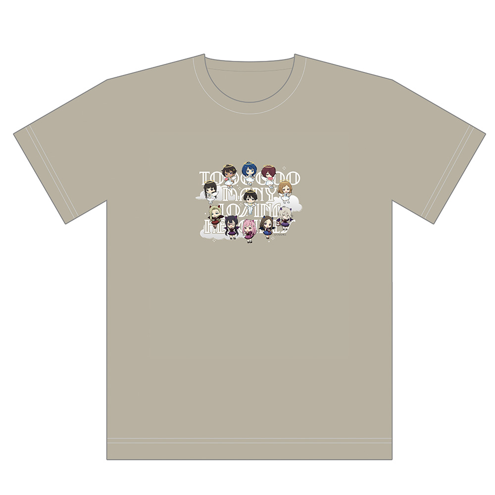 負けヒロインが多すぎる！]Tシャツ（天使＆悪魔）