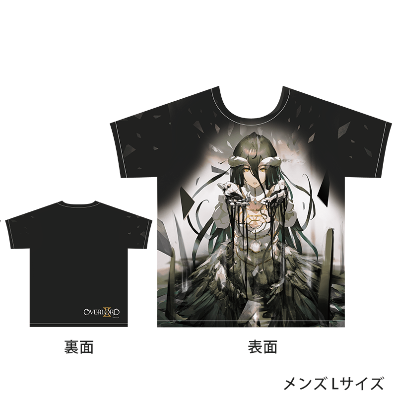 オーバーロードⅡ]フルグラフィックTシャツ（アルベド）Lサイズ