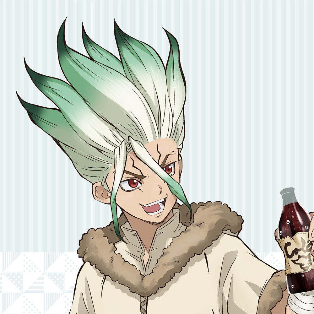 Dr.STONE 石神千空 TVアニメ「Dr.STONE」 - 描き下ろしイラスト 石神千空 石化前ver