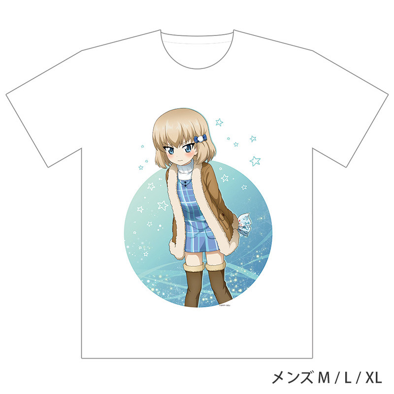 ガールズ パンツァー 戦車道大作戦 フルカラーtシャツ カチューシャ カーテン魂