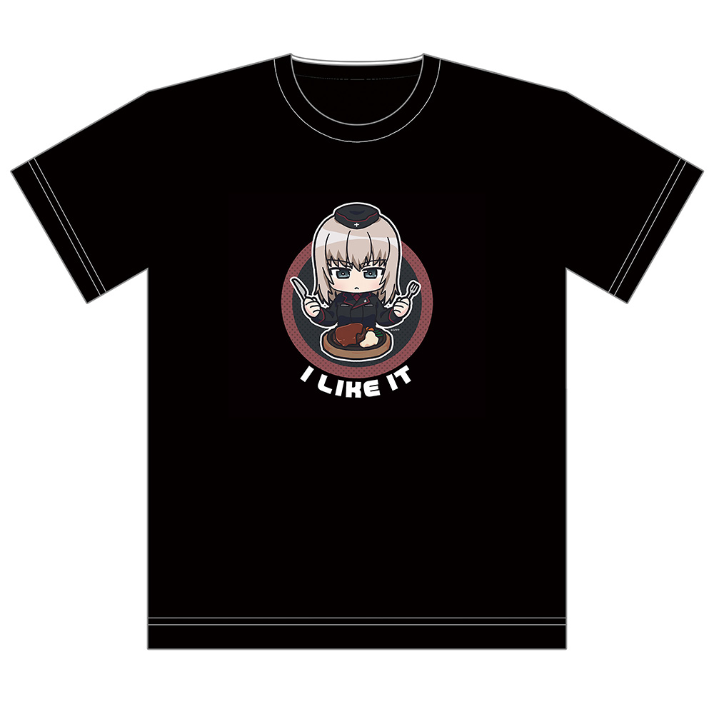 ガールズ パンツァー 最終章 Tシャツ 逸見エリカ