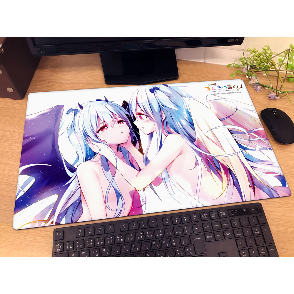 一畳間まんきつ暮らし！]ラバーマット（中埜音緒）