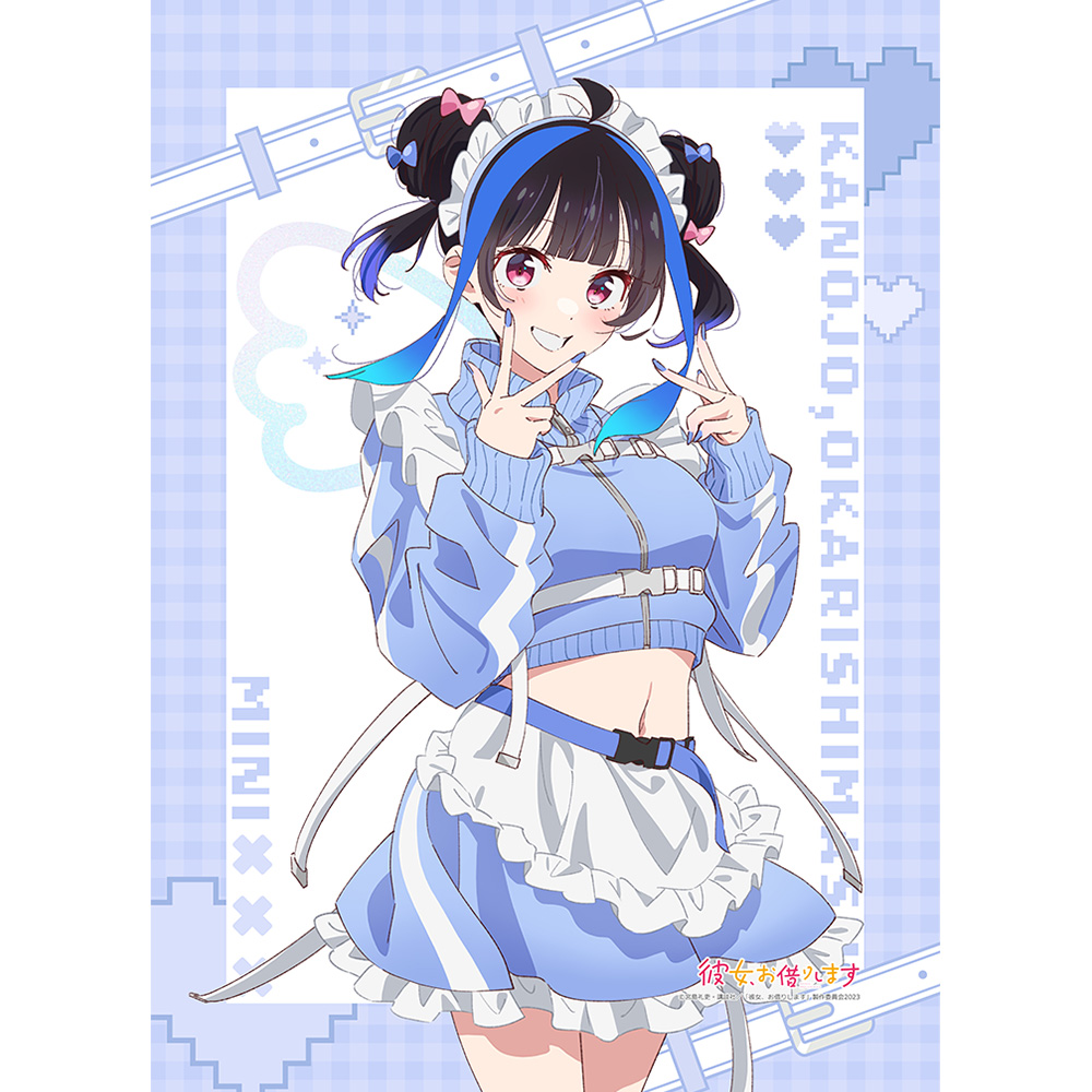 彼女、お借りします]描き下ろし特大アクリルスタンド（八重森み