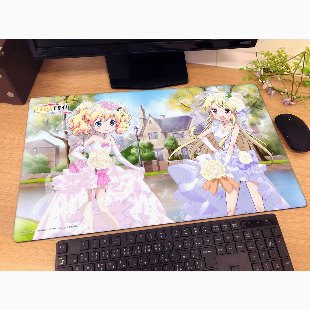 きんいろモザイクthank You ラバーマット アリス カレン