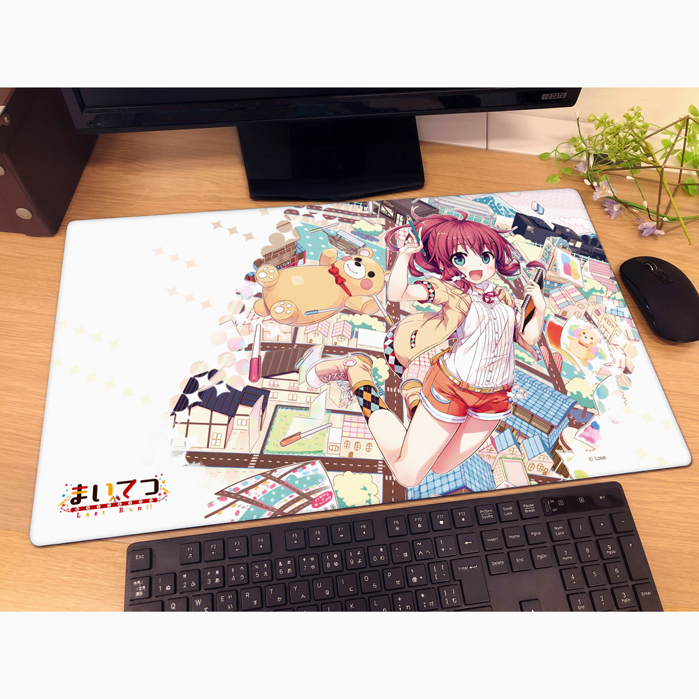 まいてつ Last Run ラバーマット 右田日々姫