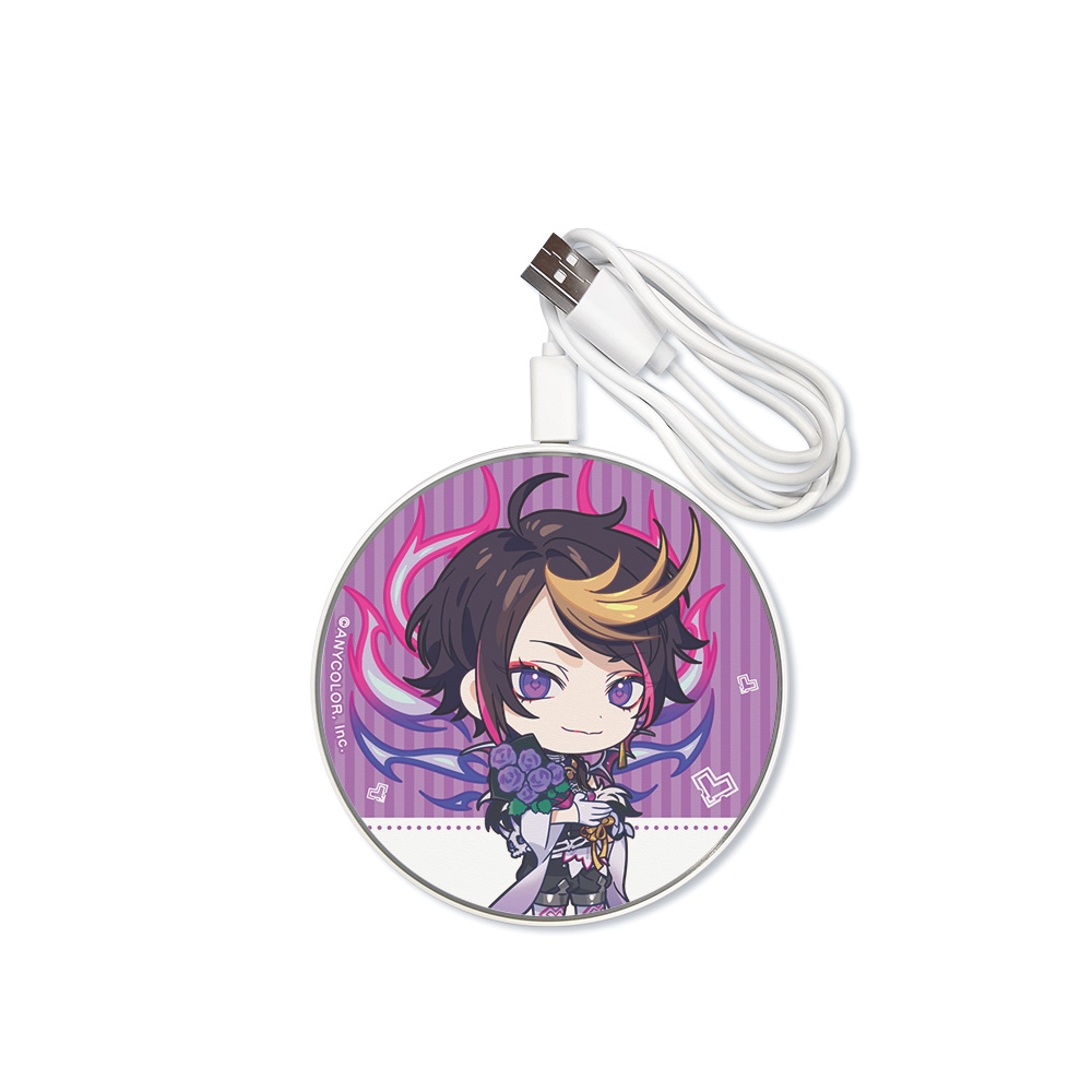 NIJISANJI EN]ワイヤレス充電器（闇ノシュウ）
