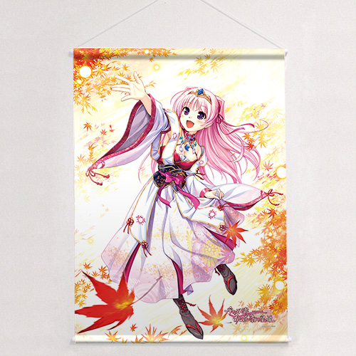 千の刃濤、桃花染の皇姫]B2タペストリー（宮国朱璃／紅葉）Wスエード