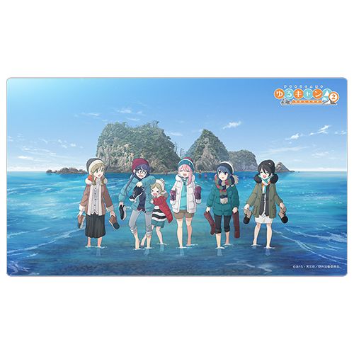 ゆるキャン△ YURUCAMP△BASE ラバーマット 約35×60cm